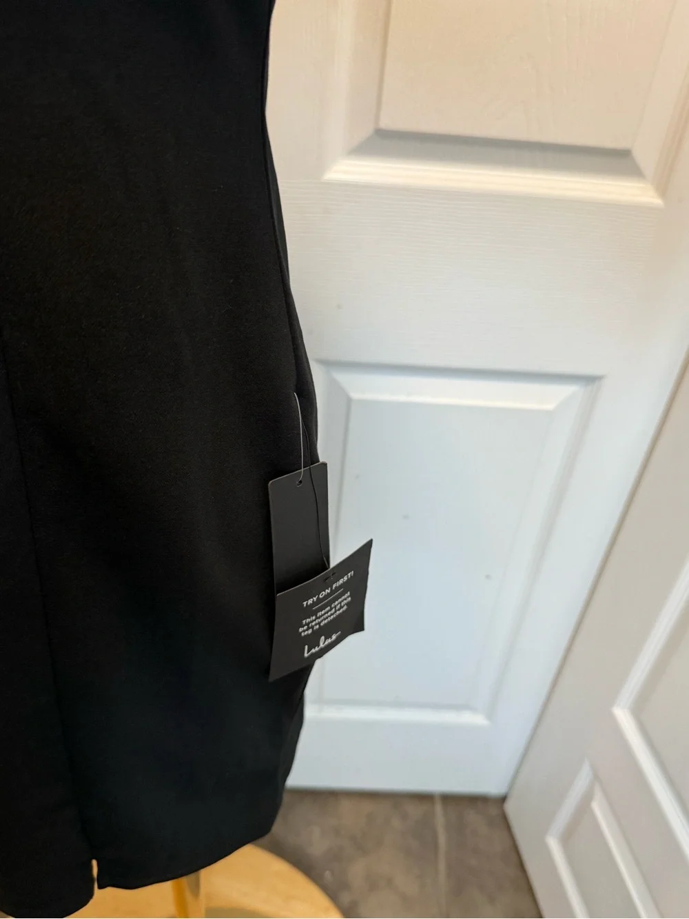 Lulus Black Athletic Skirt with Tag - Picture 7 of 14